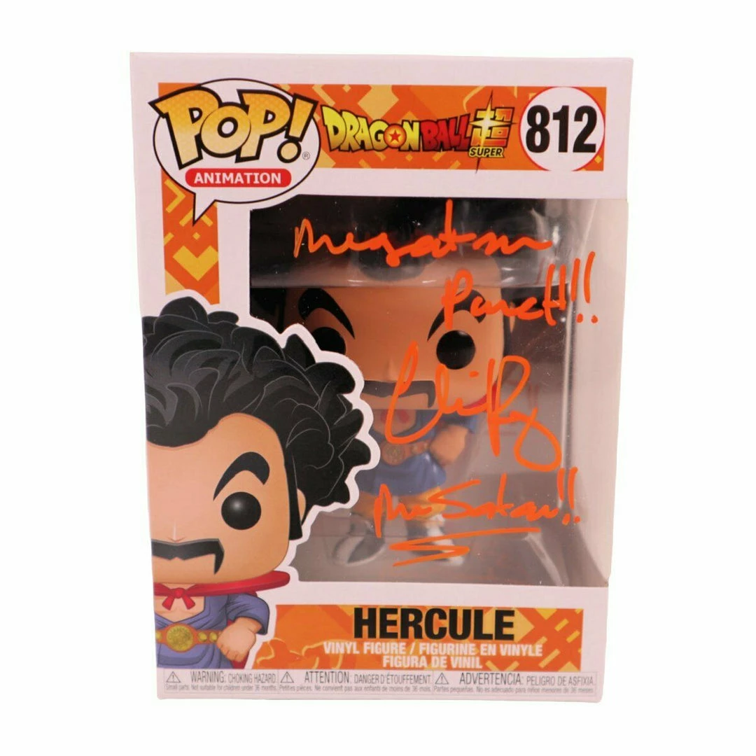 Funko Dragonball Super - Hercule Autographed (JSA) Pop! Vinyl Figure Autographed Items