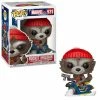 Funko Marvel Holiday - Rocket On Snowmobile (2019) POP! Vinyl Figure Funko Items